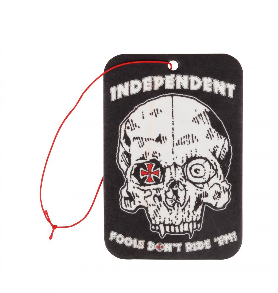 Independent Trucks Air Freshener - Fools Don't Ride Em! - SkateboardStickers.com