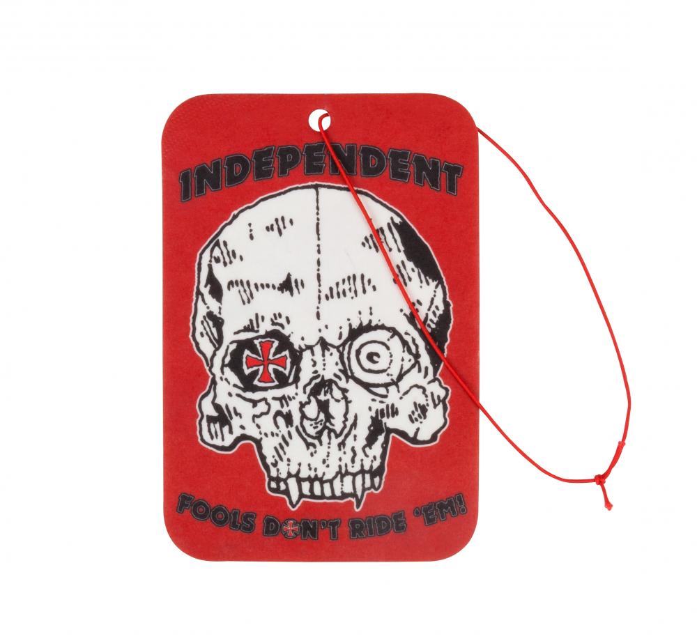 Independent Trucks Air Freshener - Fools Don't Ride Em! - SkateboardStickers.com