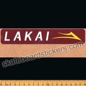 Lakai Footwear Skateboard Sticker - SkateboardStickers.com