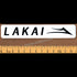 Lakai Skate Shoes Skateboard Sticker - Medium Bar