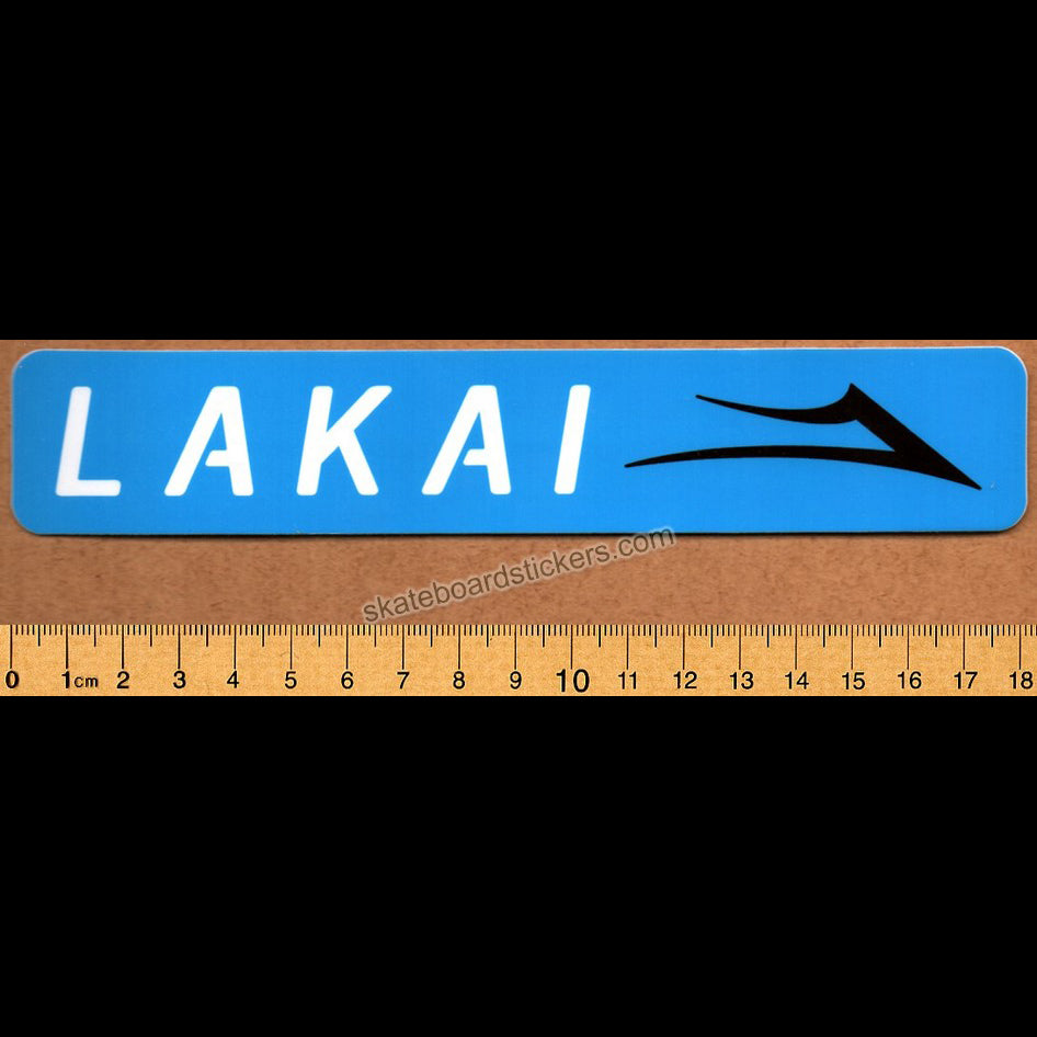 Lakai Skate Shoes Skateboard Sticker - Large Bar