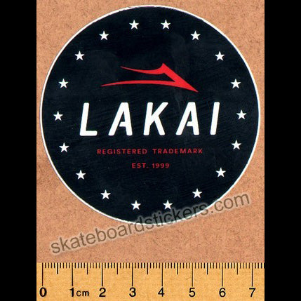 Lakai Footwear Skateboard Sticker - SkateboardStickers.com