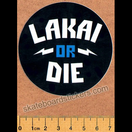 Lakai Footwear Skateboard Sticker - SkateboardStickers.com