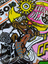 New Deal Official Reissue Skateboard Sticker - Danny Sargent - SkateboardStickers.com