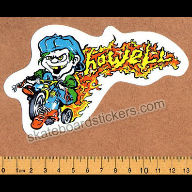 New Deal Official Reissue Skateboard Sticker - Andy Howell - SkateboardStickers.com