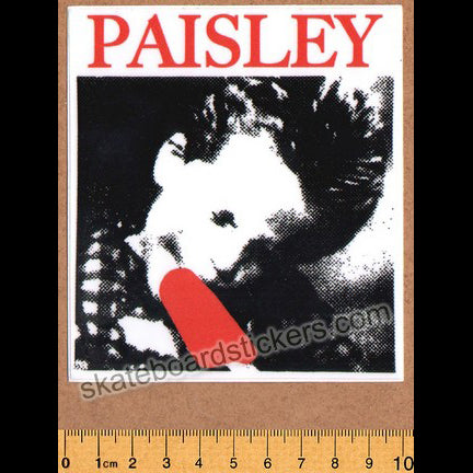 Paisley Skates Skateboard Sticker - SkateboardStickers.com