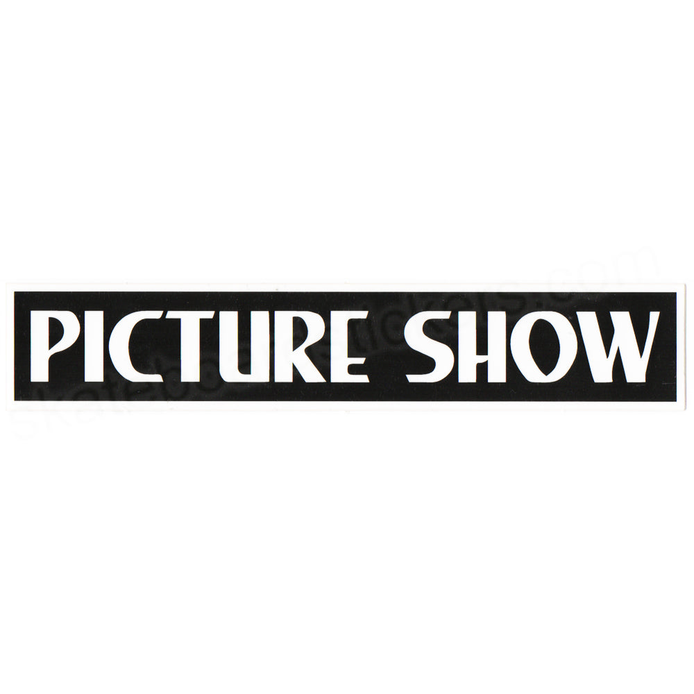 Picture Show - VHS Logo Skateboard Sticker