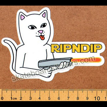 Rip N Dip - Far Far Away Series Skateboard Sticker - SkateboardStickers.com