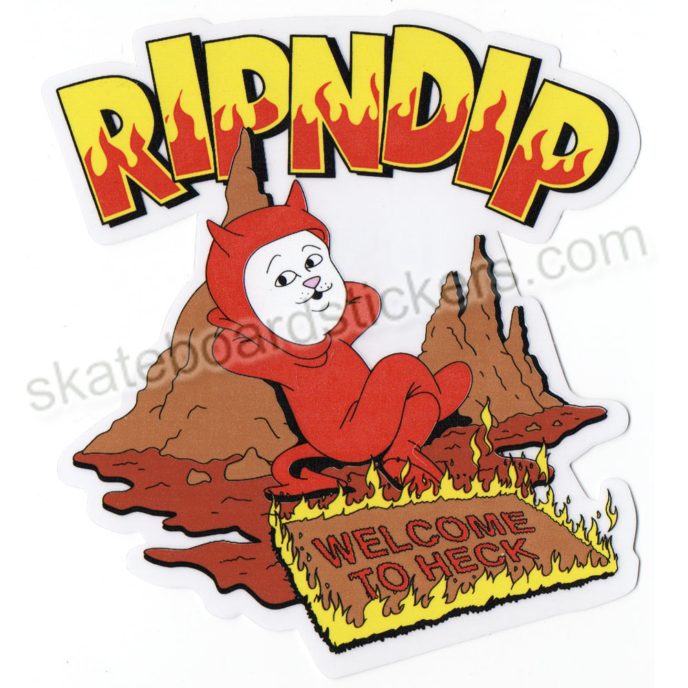 Rip N Dip / RIPNDIP Skateboard Sticker