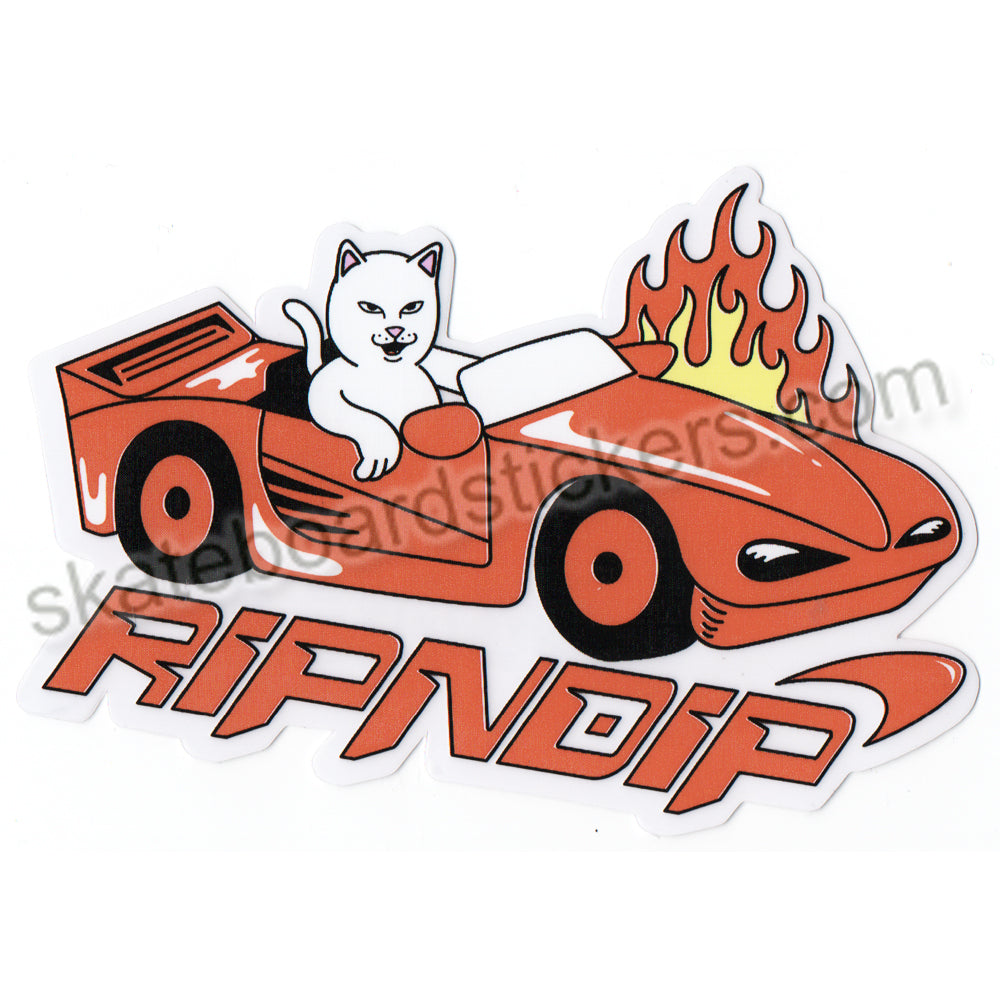Rip N Dip / RIPNDIP Skateboard Sticker