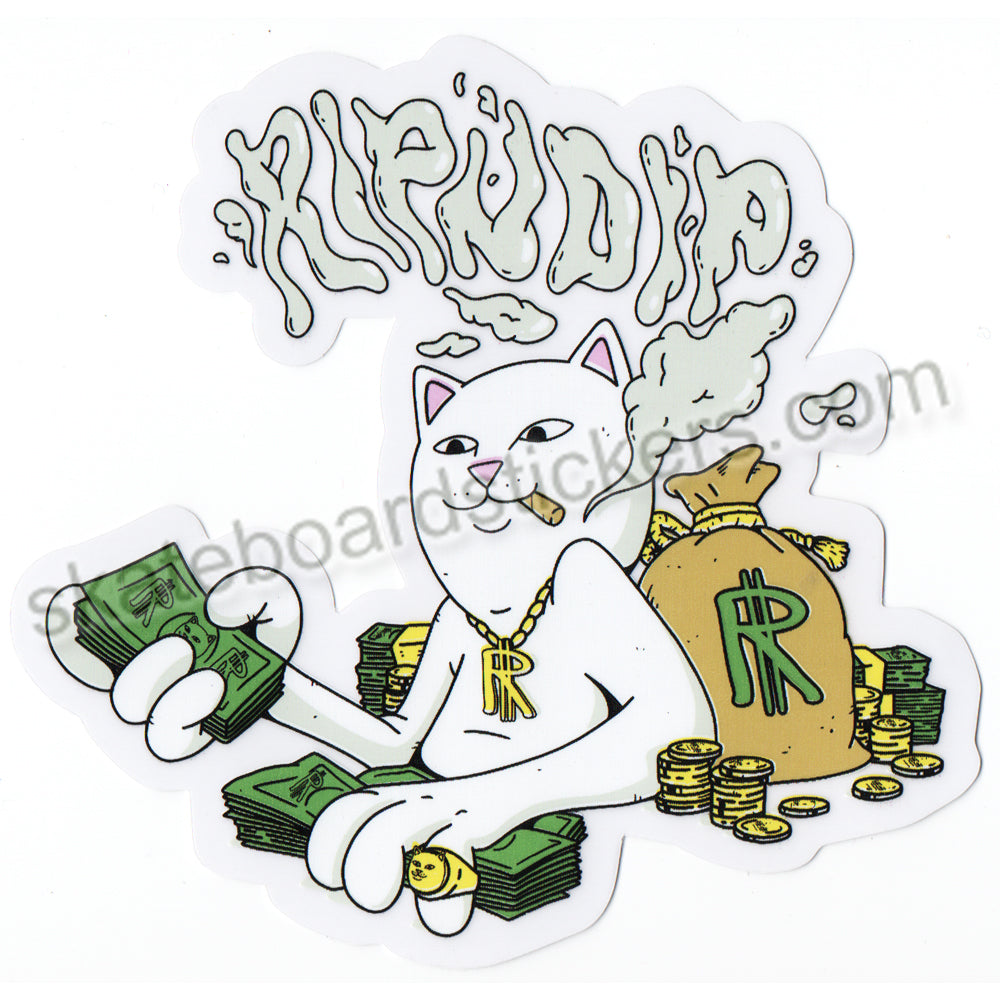 Rip N Dip / RIPNDIP Skateboard Sticker