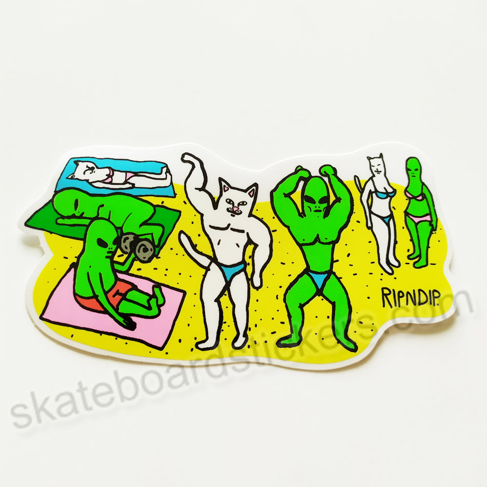 Rip N Dip / RIPNDIP Skateboard Sticker - SkateboardStickers.com