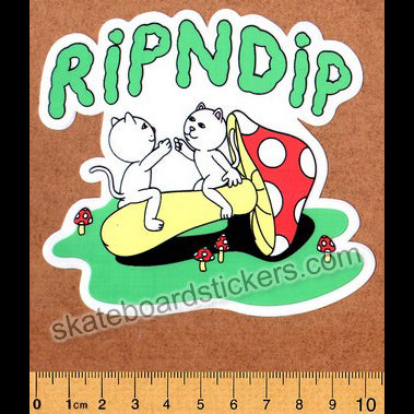 Rip N Dip Skateboard Sticker - SkateboardStickers.com