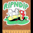 Rip N Dip Skateboard Sticker - SkateboardStickers.com