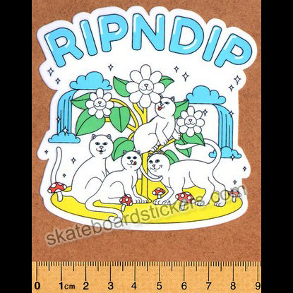 Rip N Dip Skateboard Sticker - SkateboardStickers.com