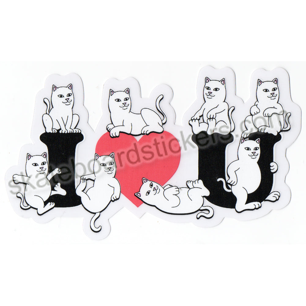 Rip N Dip / RIPNDIP Skateboard Sticker