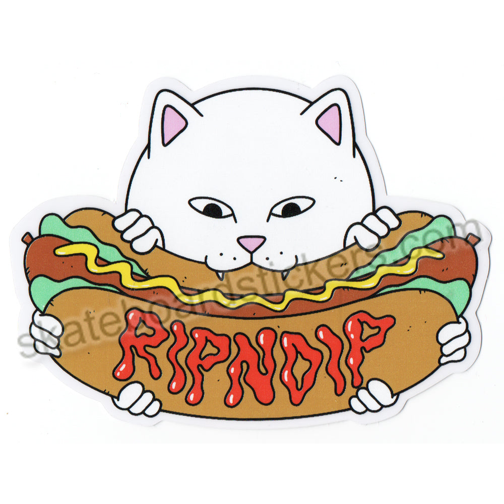 Rip N Dip / RIPNDIP Skateboard Sticker