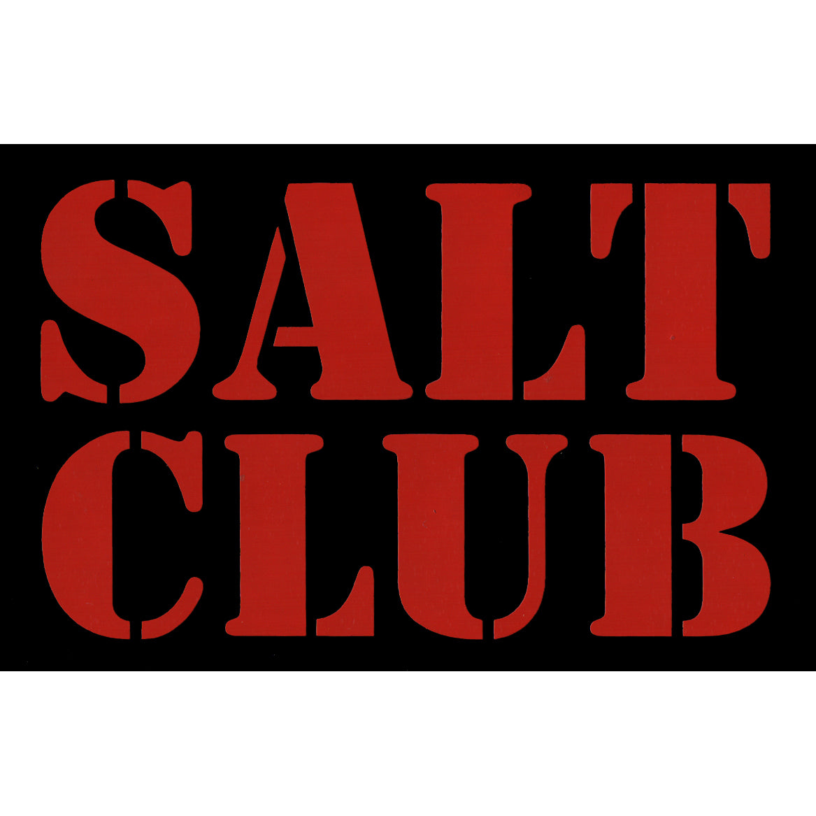 Salt Club BMX Sticker / Decal