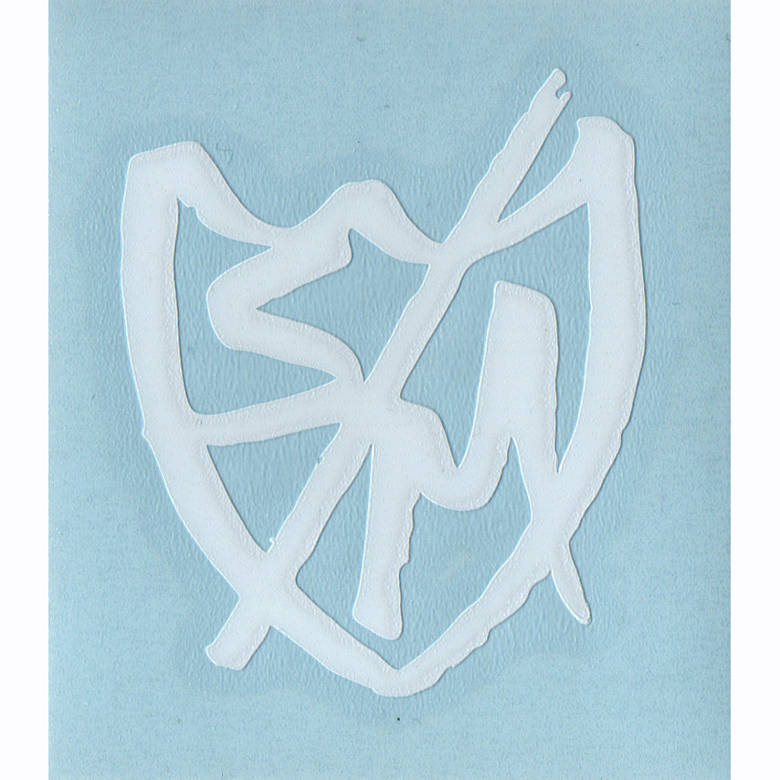 S&M Die Cut Sharpie Shield BMX Sticker / Decal - medium