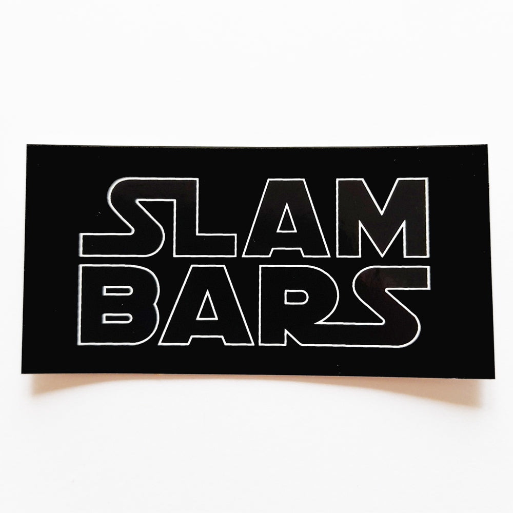 S&M Slam Bars BMX Sticker / Decal - SkateboardStickers.com