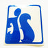 Hubba Skateboard Sticker - 11cm high approx - SkateboardStickers.com