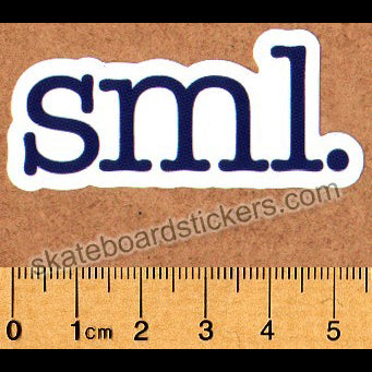 Small Wheels (SML.) Skateboard Sticker - SkateboardStickers.com