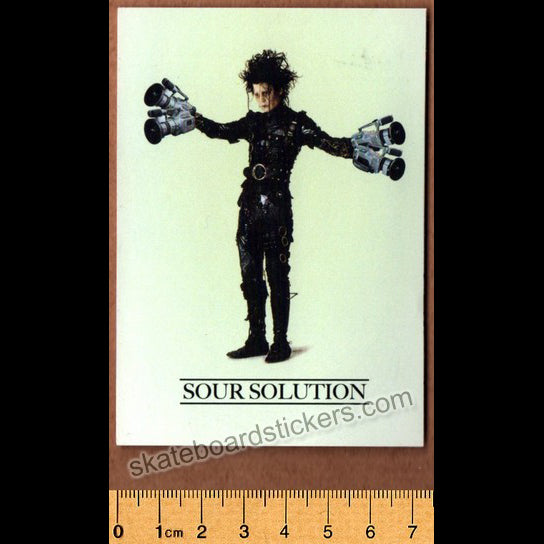 Sour Solution Skateboards Skateboard Sticker - Edward VX1000hands