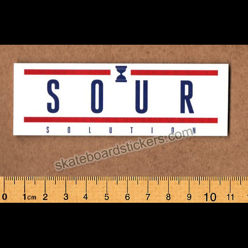 Sour Solution Skateboards Skateboard Sticker