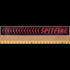 Spitfire Wheels - Barred Skateboard Sticker large red - SkateboardStickers.com