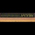 Spitfire Wheels - Barred Skateboard Sticker large gold - SkateboardStickers.com