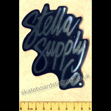 Stella Supply Co. Skateboard Sticker - SkateboardStickers.com