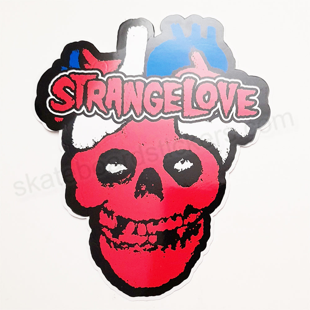 StrangeLove Skateboard Sticker