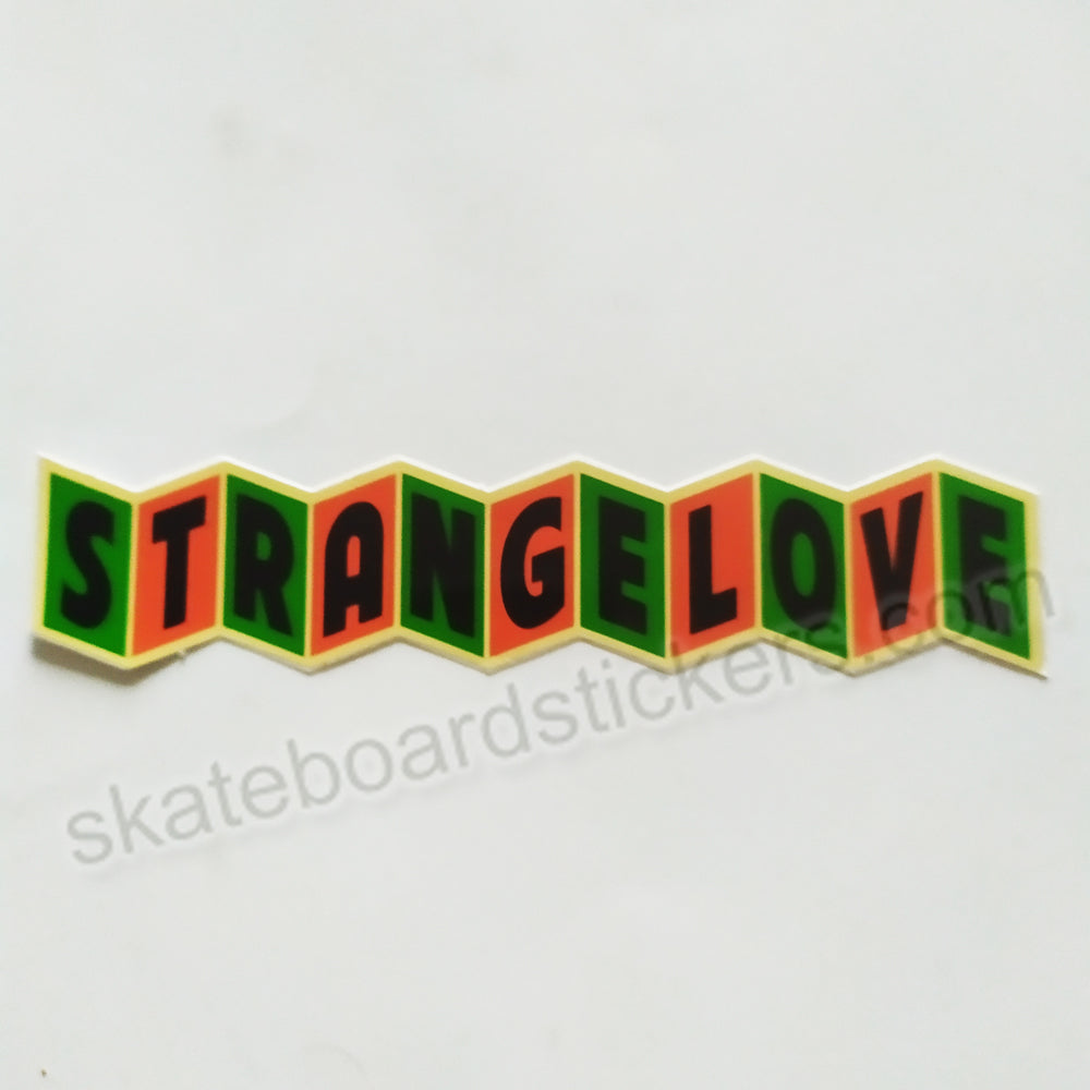 StrangeLove Skateboard Sticker - SkateboardStickers.com