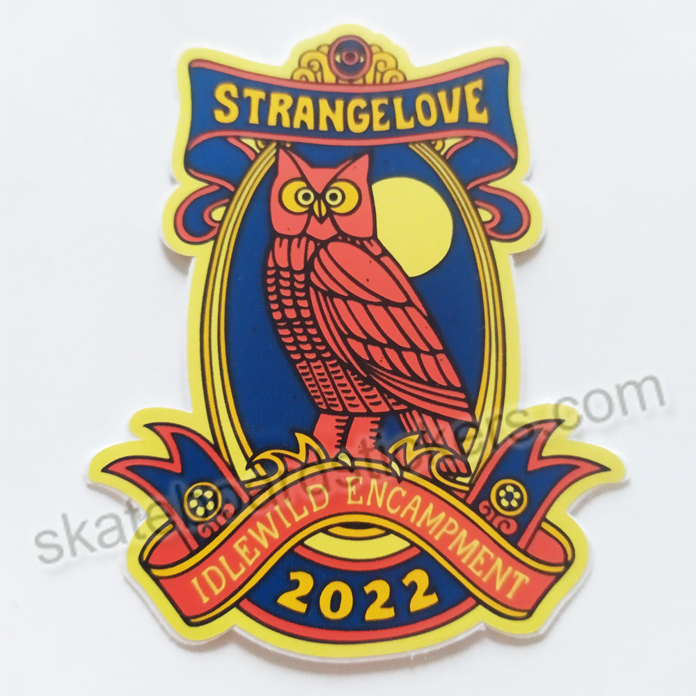 StrangeLove Skateboard Sticker - SkateboardStickers.com