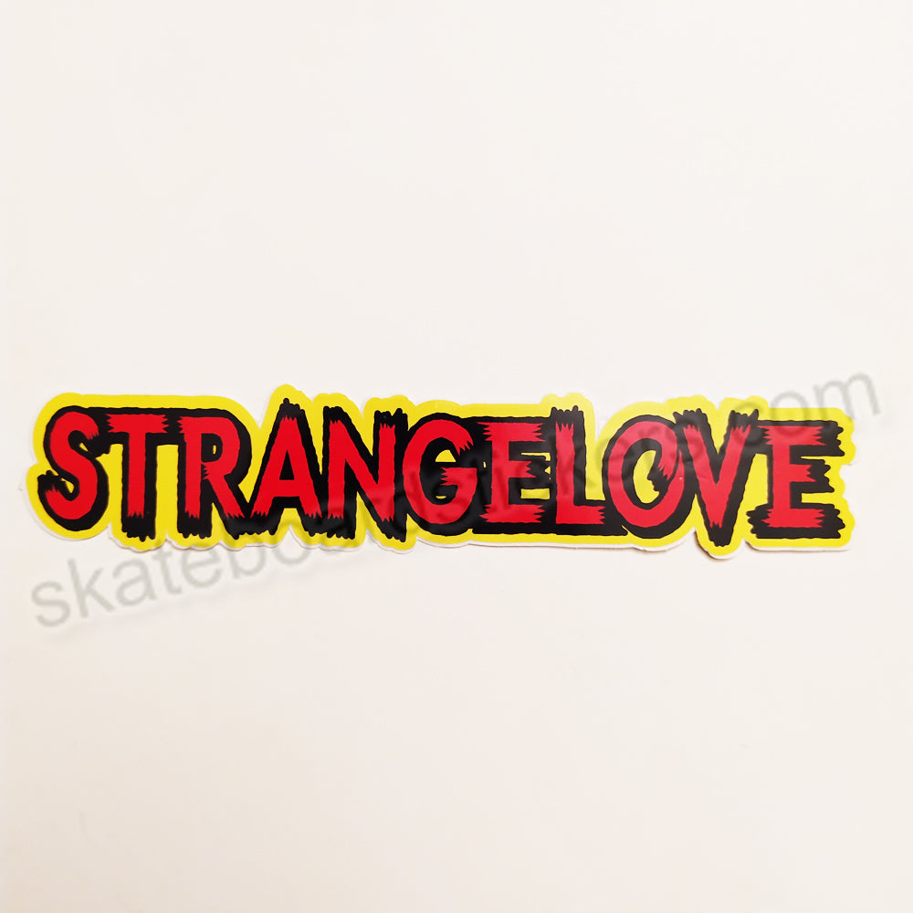 StrangeLove Skateboard Sticker - SkateboardStickers.com