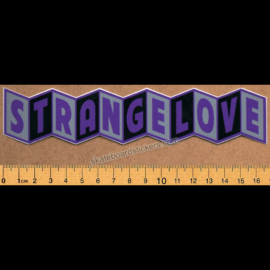 StrangeLove Skateboard Sticker