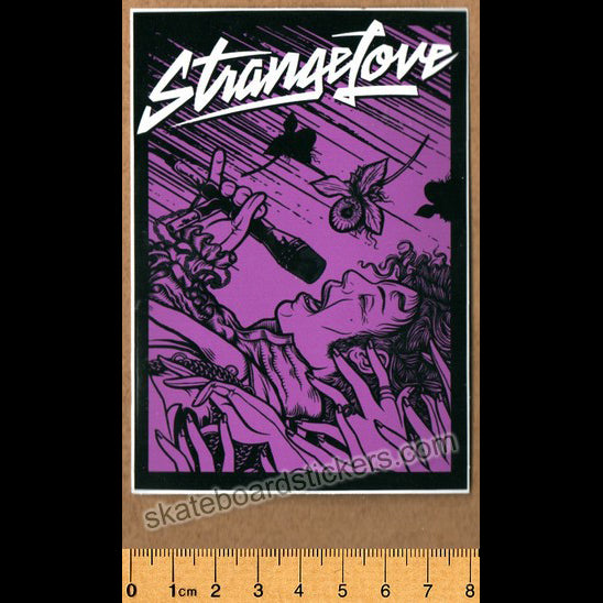 StrangeLove Skateboard Sticker - SkateboardStickers.com