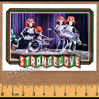 StrangeLove Skateboard Sticker - SkateboardStickers.com