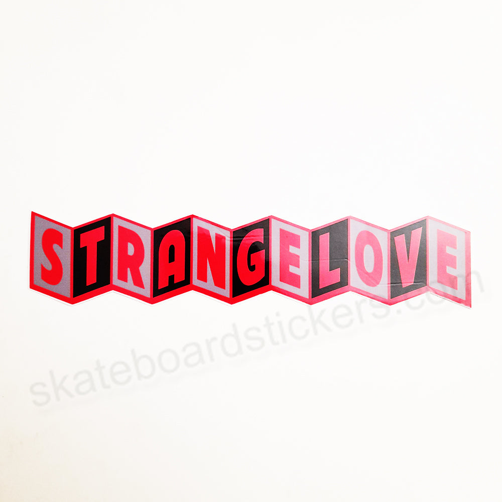 StrangeLove Skateboard Sticker