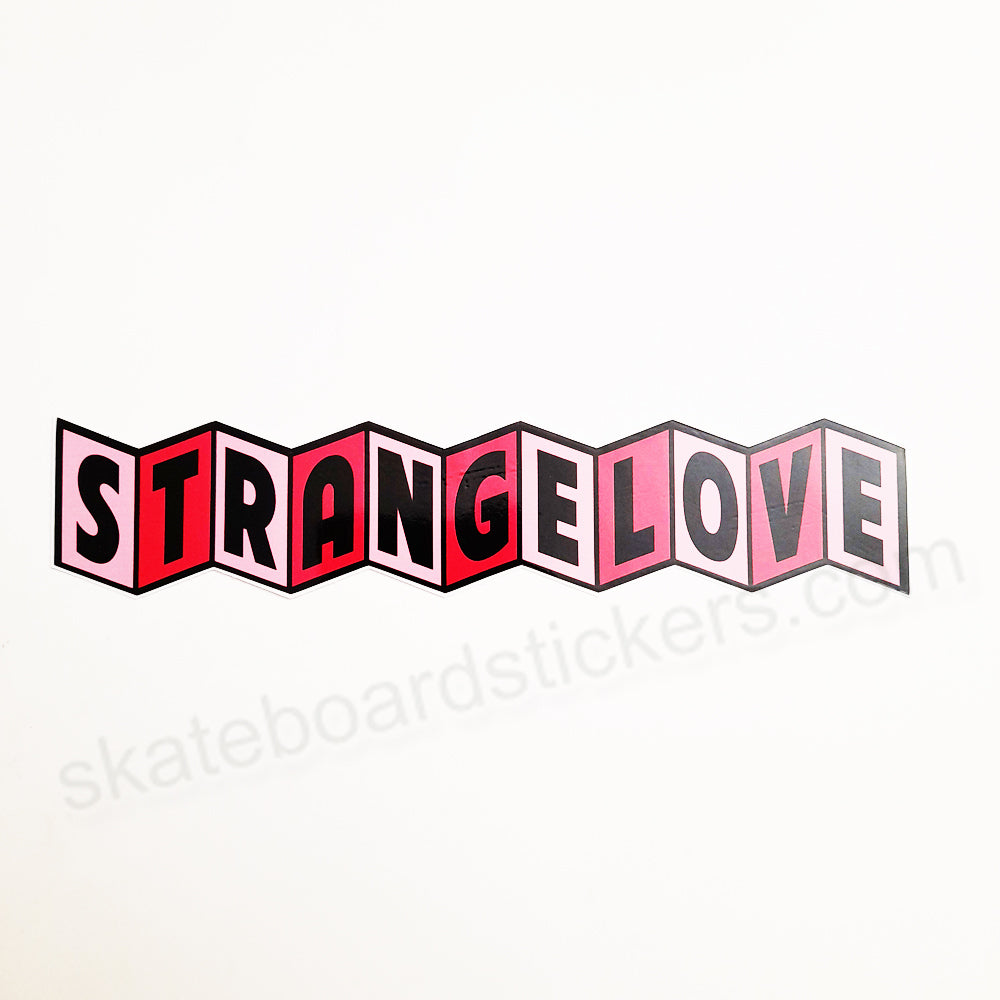 StrangeLove Skateboard Sticker