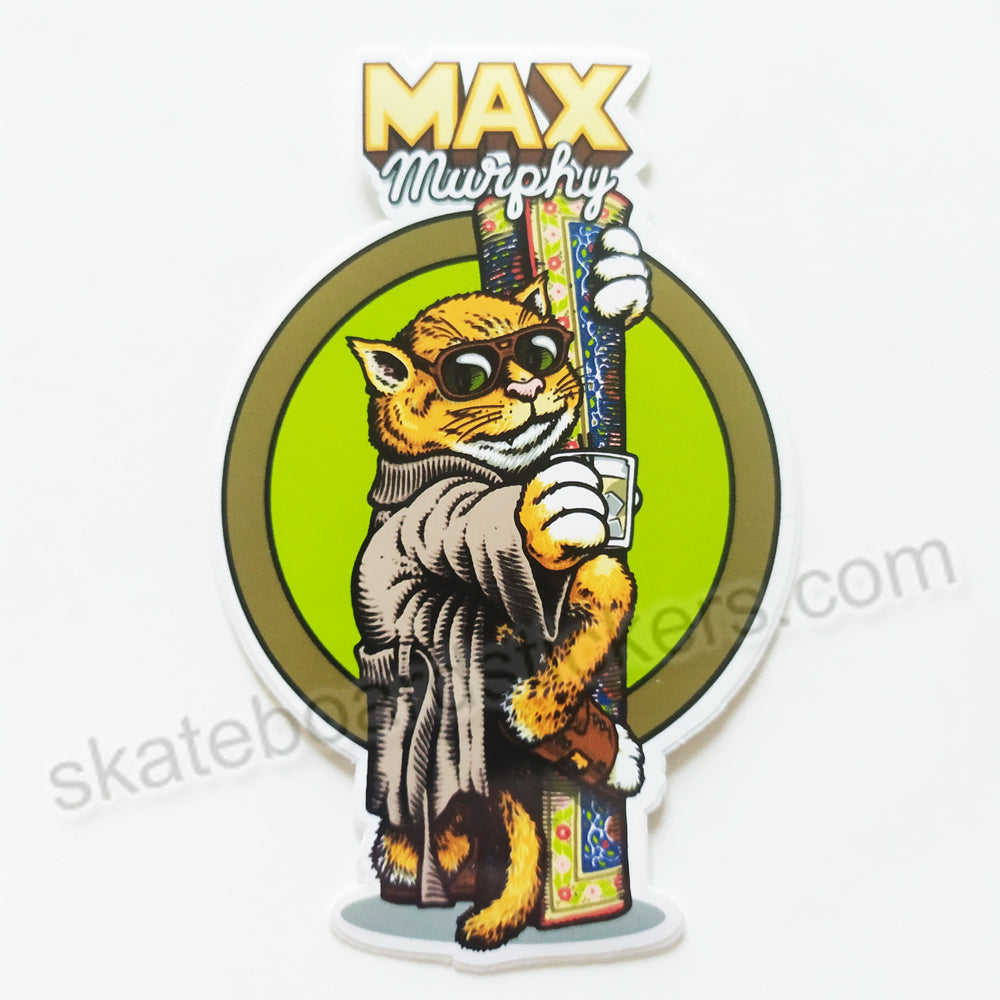 StrangeLove Skateboard Sticker - Max Murphy - SkateboardStickers.com