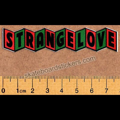 StrangeLove Skateboard Sticker - SkateboardStickers.com