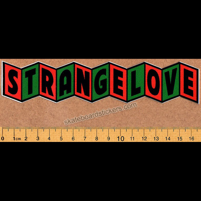 StrangeLove Skateboard Sticker - SkateboardStickers.com