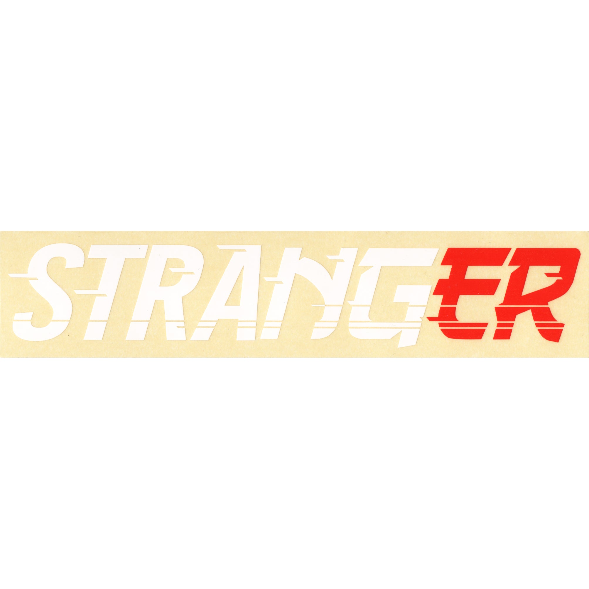 Stranger BMX Sticker / Decal