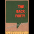 The Back Forty Skateboard Sticker - Green - SkateboardStickers.com