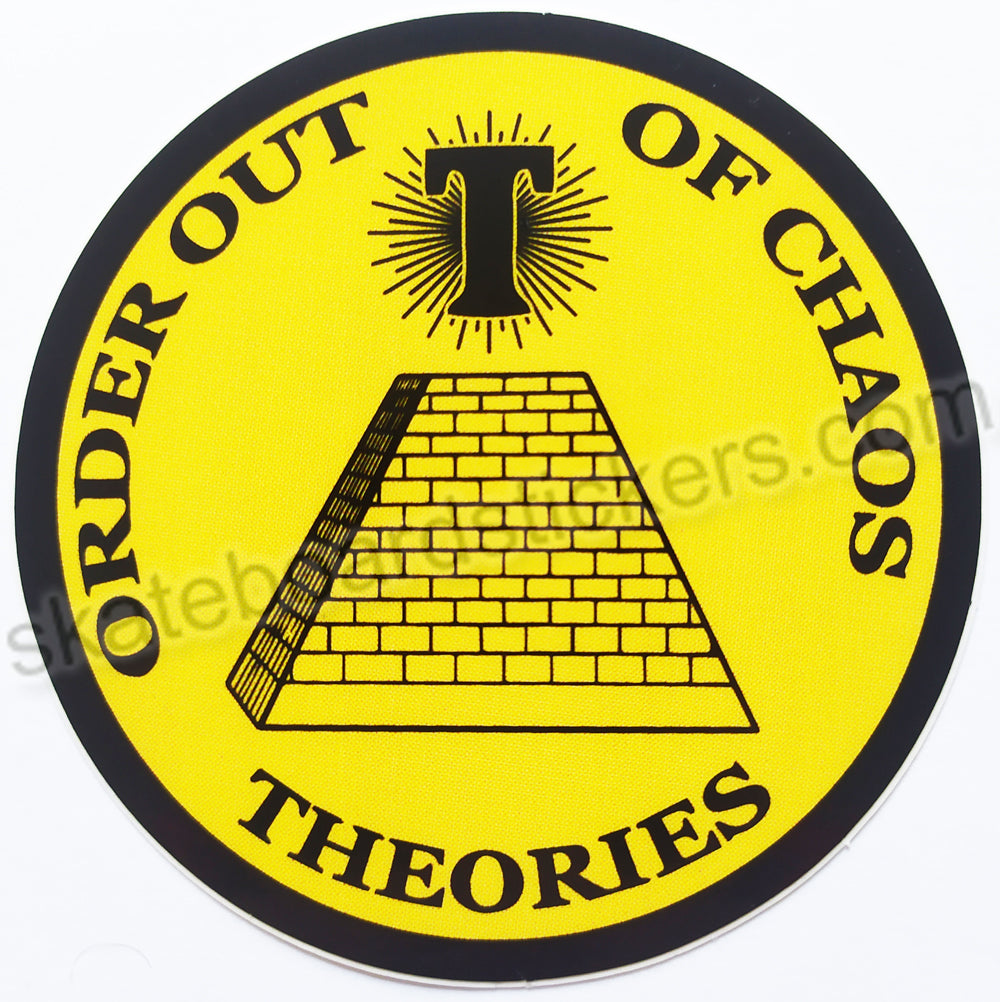 Theories of Atlantis Skateboard Sticker