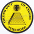 Theories of Atlantis Skateboard Sticker