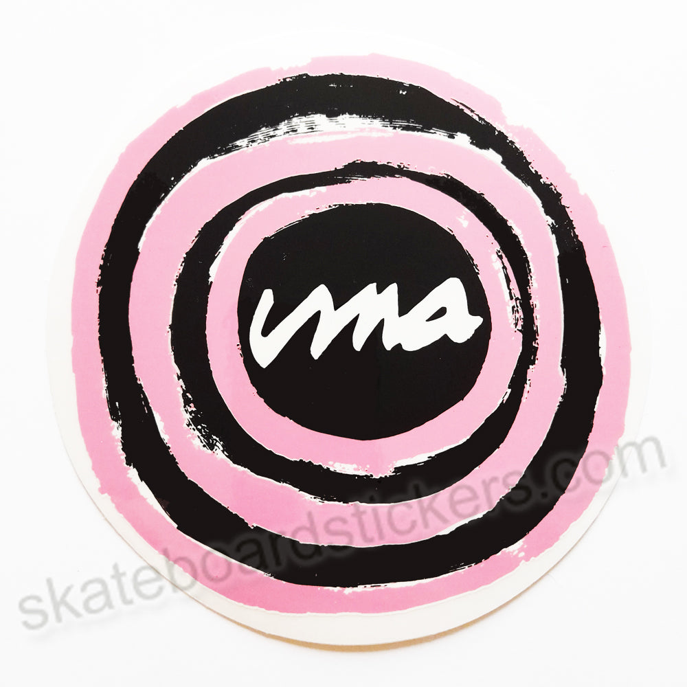 UMA Landsleds Bullseye Skateboard Sticker (by Evan Smith, Thomas Campbell and Nathaniel Russell)