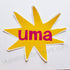 UMA Landsleds Burst Skateboard Sticker (by Evan Smith, Thomas Campbell and Nathaniel Russell) - SkateboardStickers.com