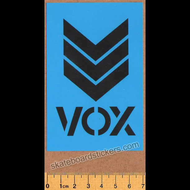 Vox Skate Shoes Skateboard Sticker - SkateboardStickers.com